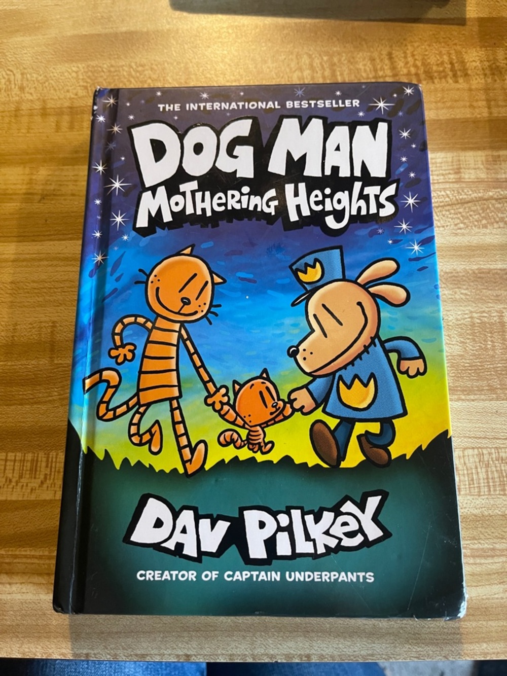 Dog Man: Mothering Heights by - Blue Hardcover